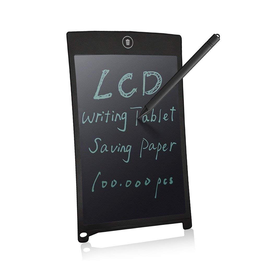 PARTEET Latest Learning and Educational Black Portable 8.5-Inch LCD Writing Drawing Digital Tablet with Screen Locking System