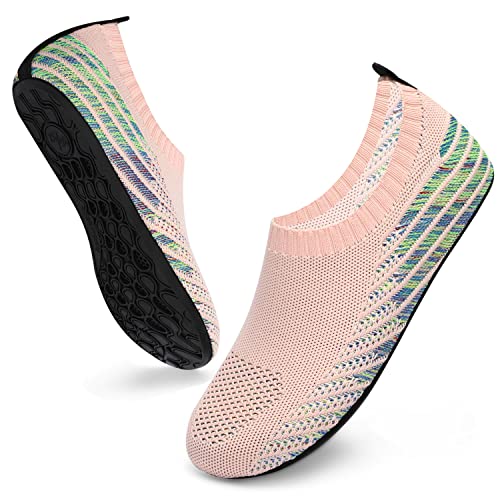 Image of ANLUKE Womens Mens Water Shoes Barefoot Quick-Dry Aqua Socks for Beach Swim Surf Water Sport