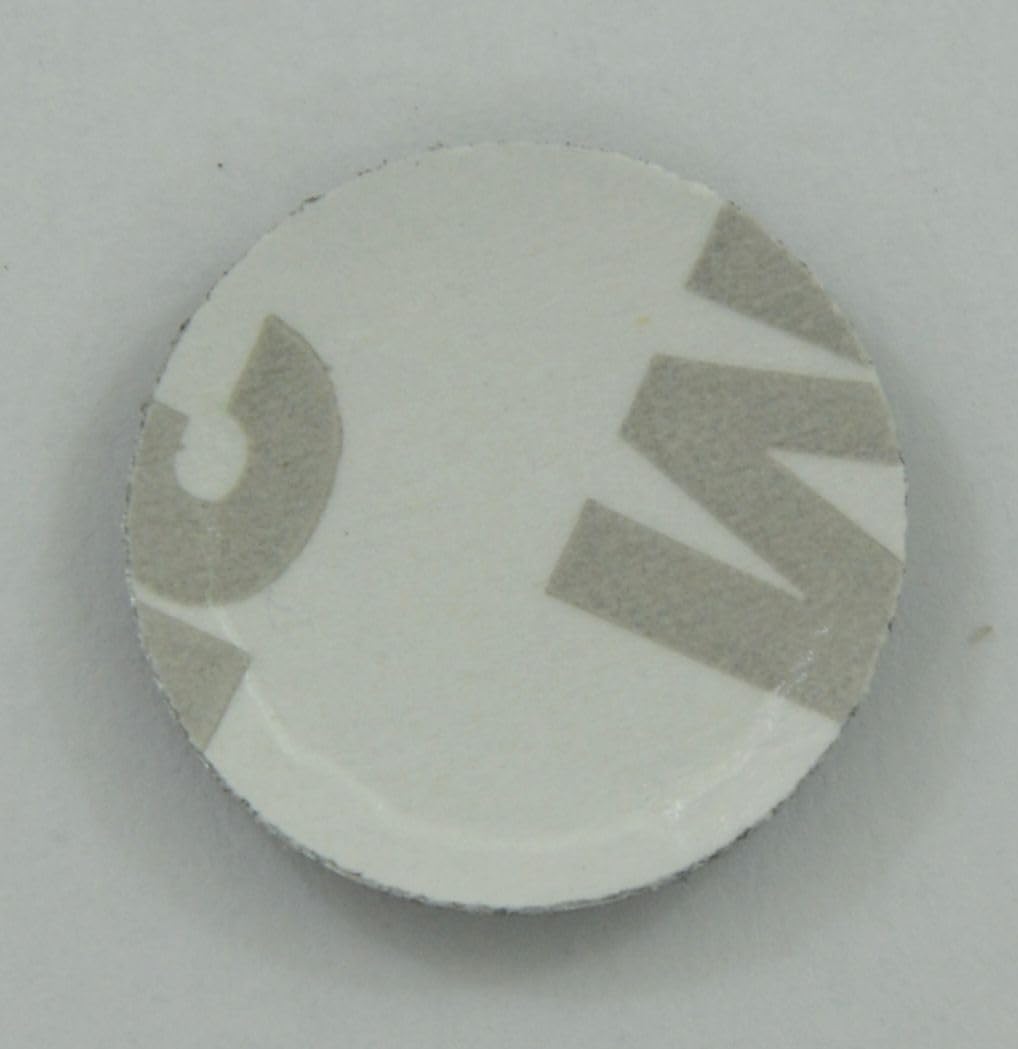 Emblemi per chiavi auto metallo nero 14 mm set di 2
