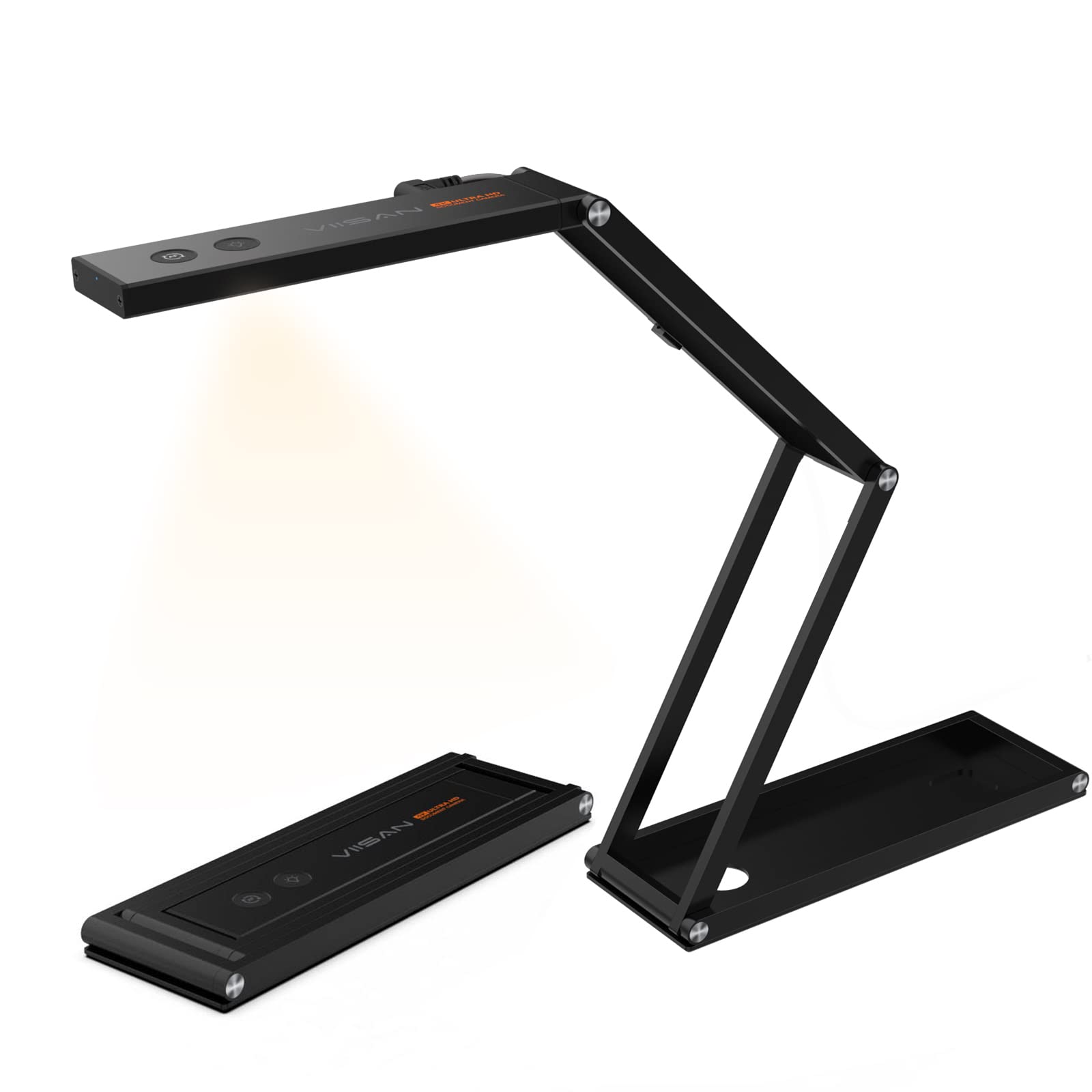 VIISAN P4U, 4K 13MP Ultra High Definition Document Camera & cam with
