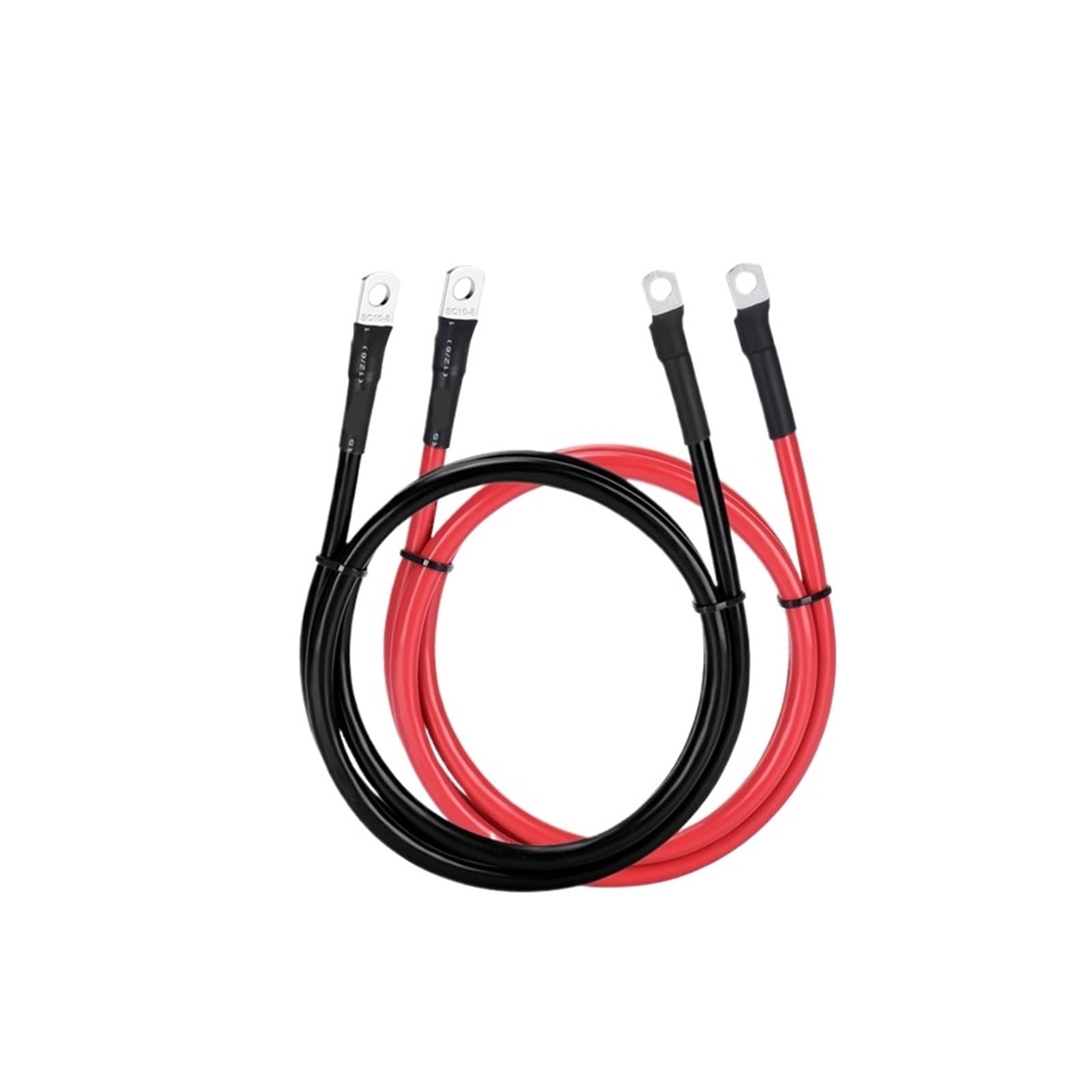 2-pinowy płaski kabel z drutu silikonowego — miękki drut miedziany cynowany do zastosowań LED i zewnętrznych, 81–600 V(R-B,200cm 6AWGx16square)