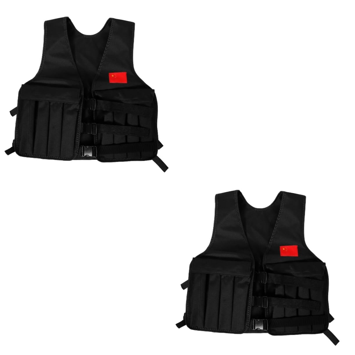 BESPORTBLE Weighted Vest for Running and Fitness Weight Breathable Material Multi-functional Use for Training and Sports Strength Training Vest for Men and Women