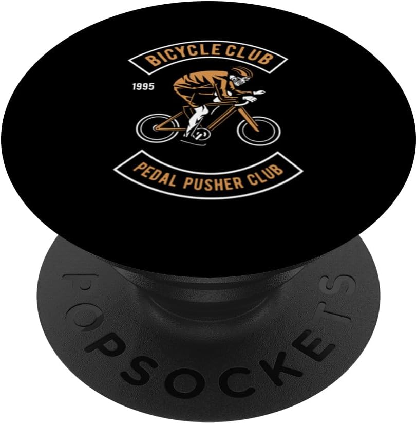 Bicycle Club 1995 Pedal Pusher Club Bike Ride GiftBicycle Club 1995 Pedal Pusher Club PopSockets Swappable PopGrip