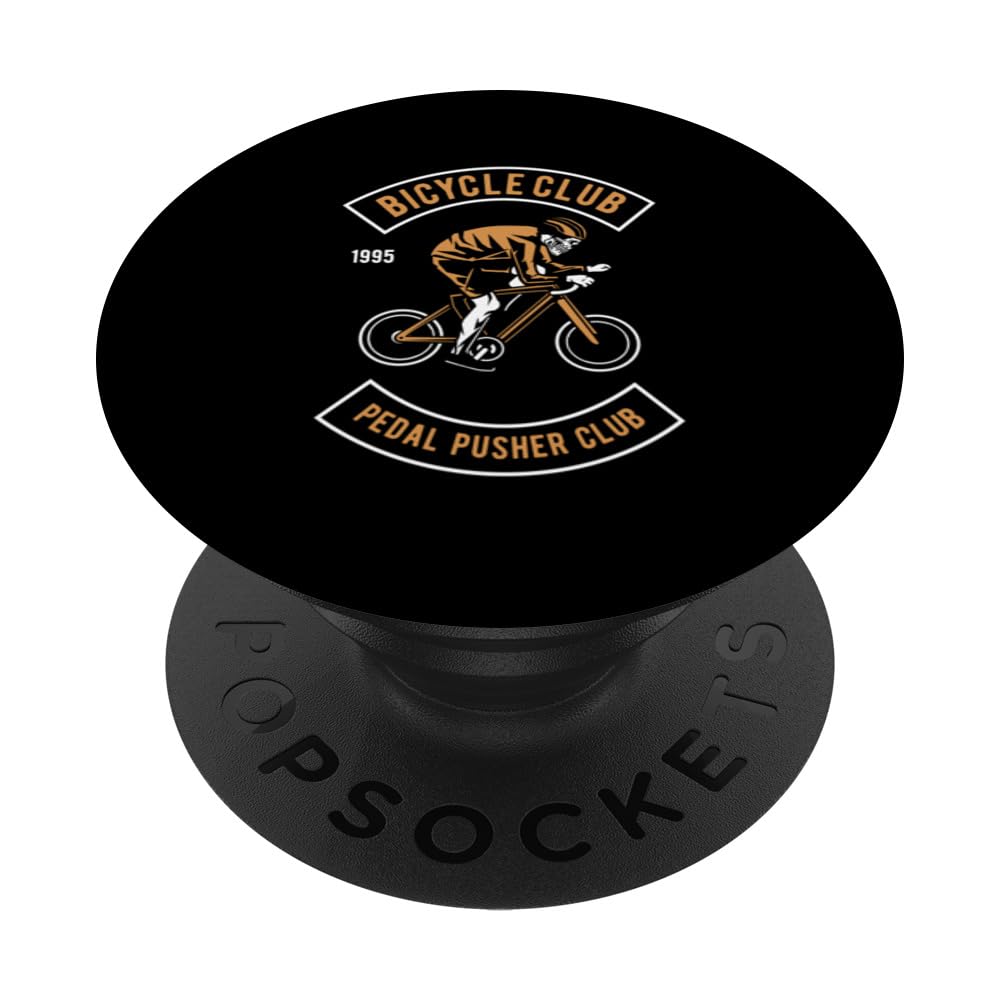Bicycle Club 1995 Pedal Pusher Club Bike Ride GiftBicycle Club 1995 Pedal Pusher Club PopSockets Swappable PopGrip
