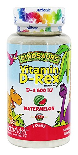 KAL Vitamin D-Rex ActivMelt 600iu | 120ct