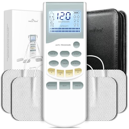 Easy@Home Professional Grade Rechargeable TENS Unit