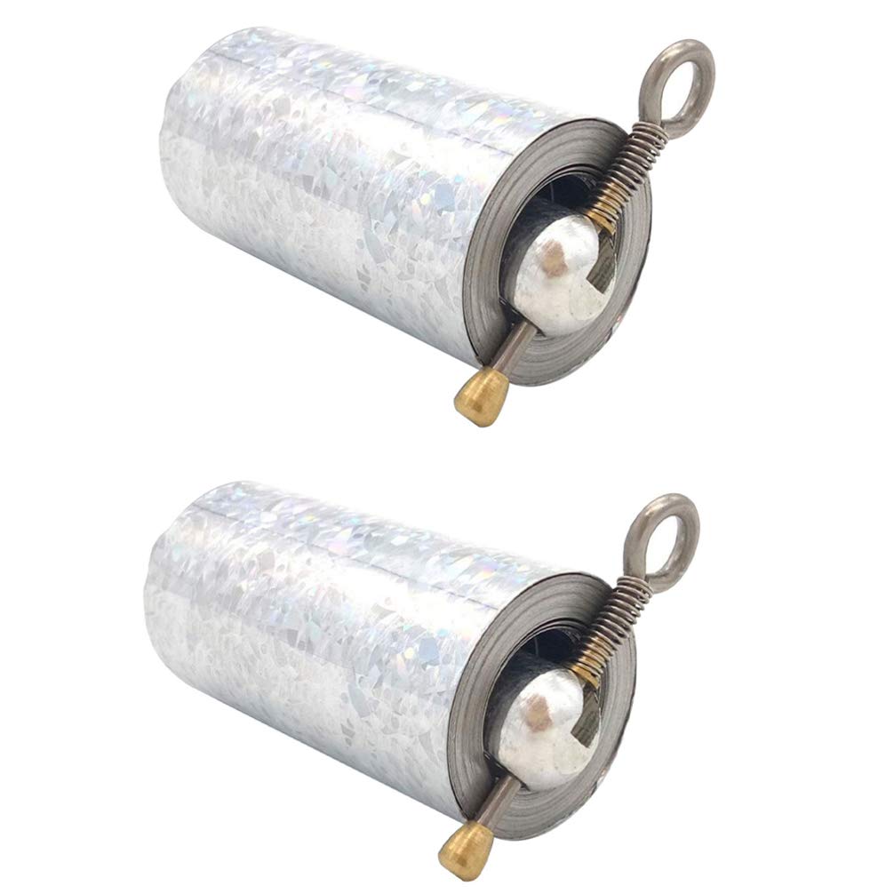 ULTNICE 2pcs Pocket Staff Portable Martial Arts Metal Staff Extendable Appearing Cane Tricks for Magician Adult Stage Trick Gimmick