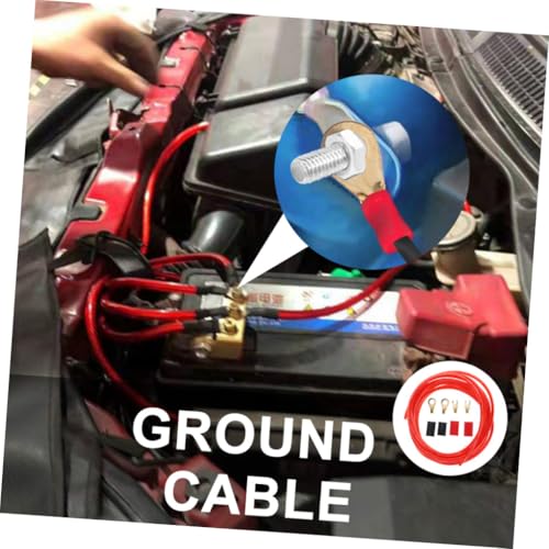 Kit câblage audio automobile Anneome 2000W avec isolation haute fidélité - 4