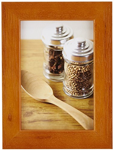 FUJICOLOR 木製フォトスタンド 273L ブラウン Lサイズ 504877