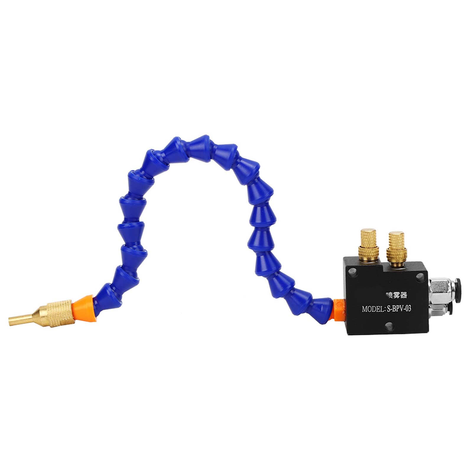 Système de pulvérisation de Liquide Refroidissement, Kit De Pulvérisateur De Liquide Refroidissement 3 En 1 De Fraiseuse De Tour CNC Pour Refroidissement, Lubrification Et élimination Copeau