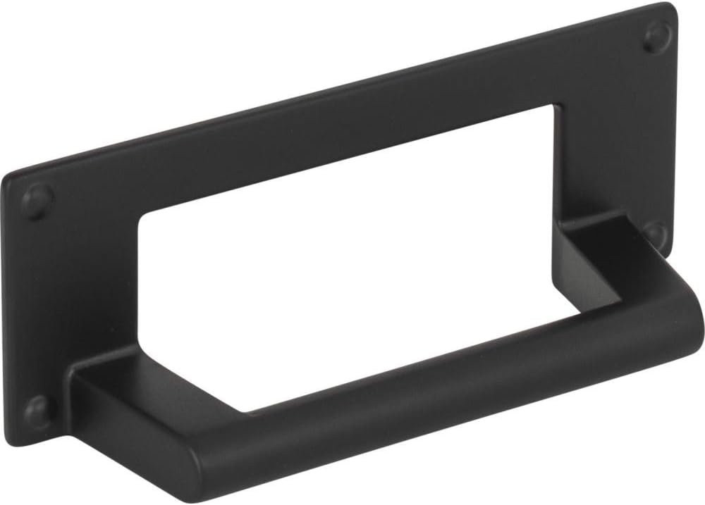 Atlas Homewares A301-BL Bradbury Collection Cup Pull, Matte Black