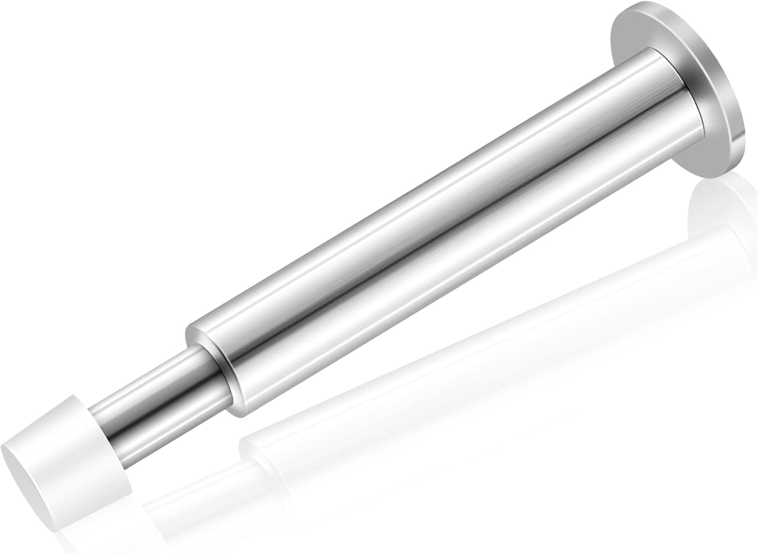 KOLAKO Adjustable Door Stop, Wall Mounted Stainless Steel Door Stopper