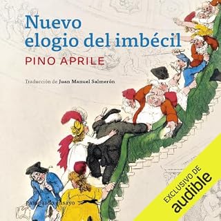 Diseño de la portada del título Nuevo elogio del imb&eacute;cil