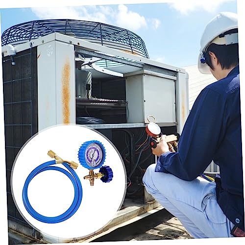 Set medidor recarga aire acondicionado con manguera miniatura 7