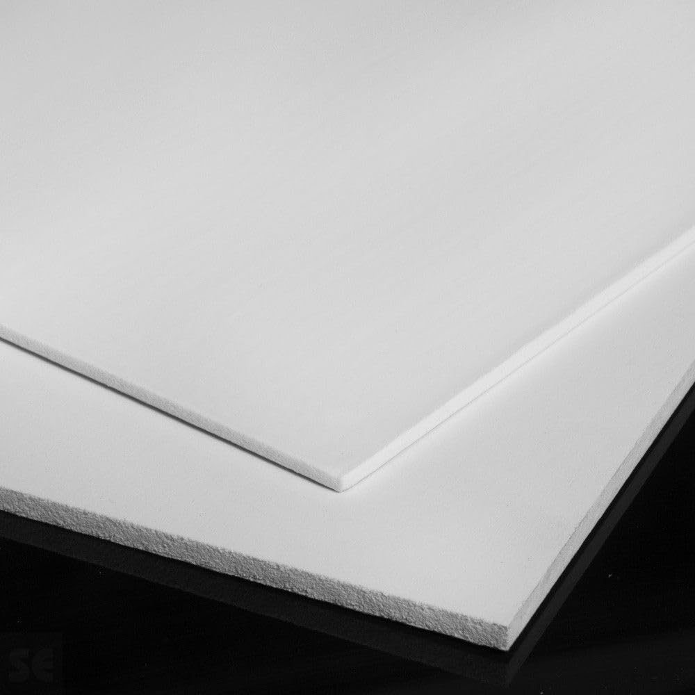 PVC Espumado Plancha Medidas 200cm x 100cm Grueso 3mm Color blanco