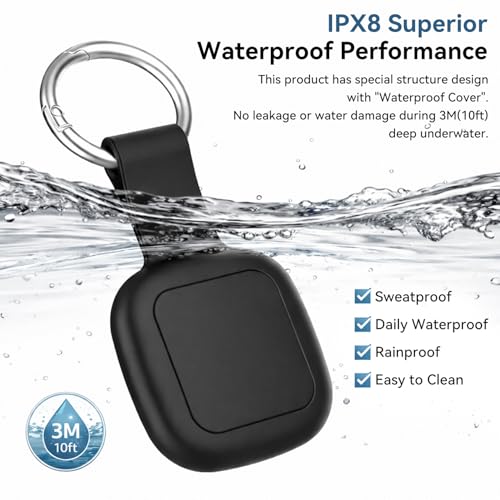 DLENP for Tile Tracker Case with Keychain, 2-Pack Holder for Tile Mate 2022 - image 5