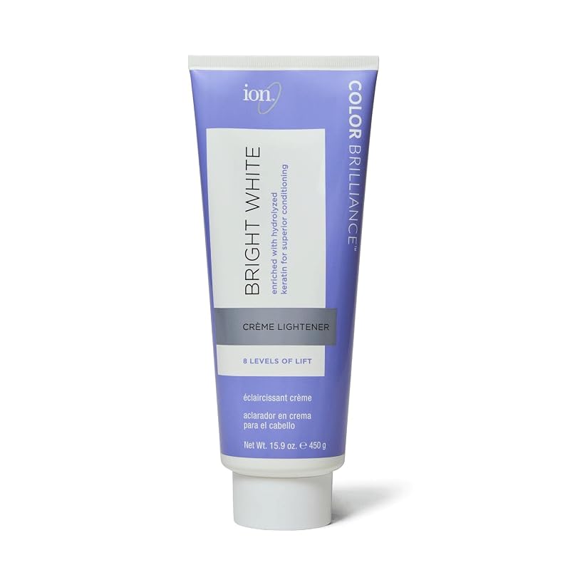 ion Bright White Creme Lightener para descoloração, 451 g