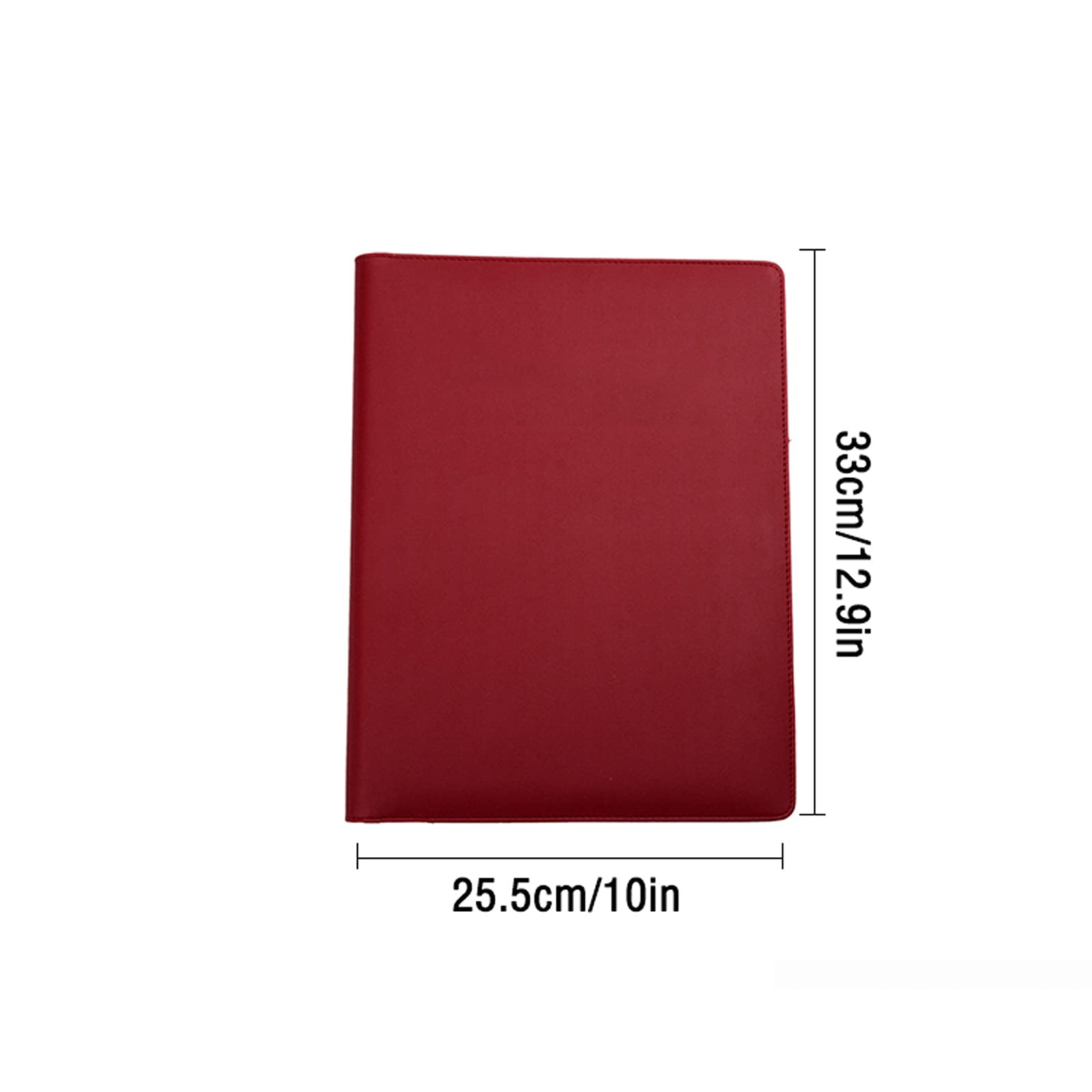 Carpeta 2 confezioni cartella pieghevole A4 cartella con doppia cartelle multifunzione legante tavola da scrittura con supporto per la scuola, ufficio, affari Carpeta expandible ( Color : Black )