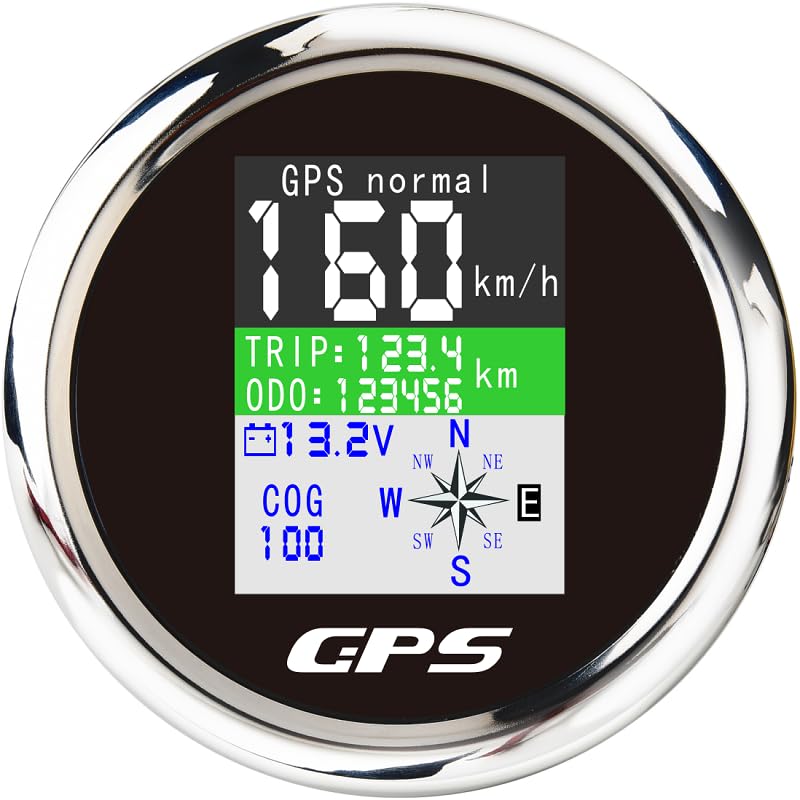 Compteur kilométrique GPS de voyage étanche 85mm pour remplacer vos vieux cadrans