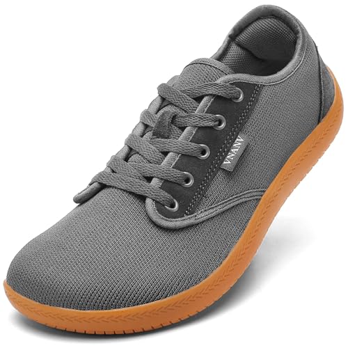 VNANV Men's Barefoot Shoes Wide Toe Box | Minimalist Zero Drop Sneakers for Walking & Gym...