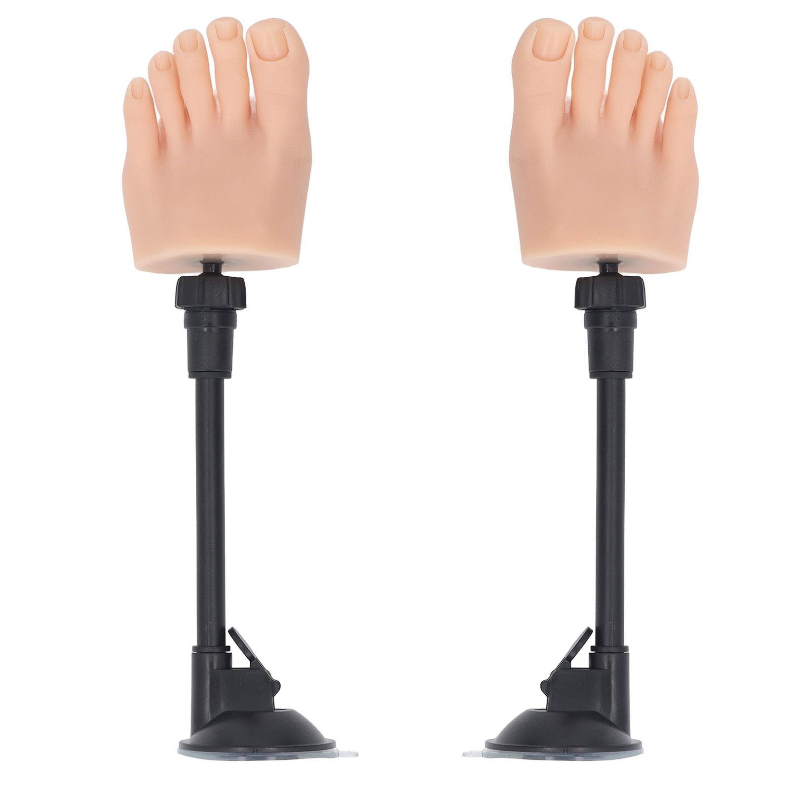 Pongnas Silikonowy Model Stopy do Treningu Paznokci do Praktyki Manicure Nail Artist Home Studio