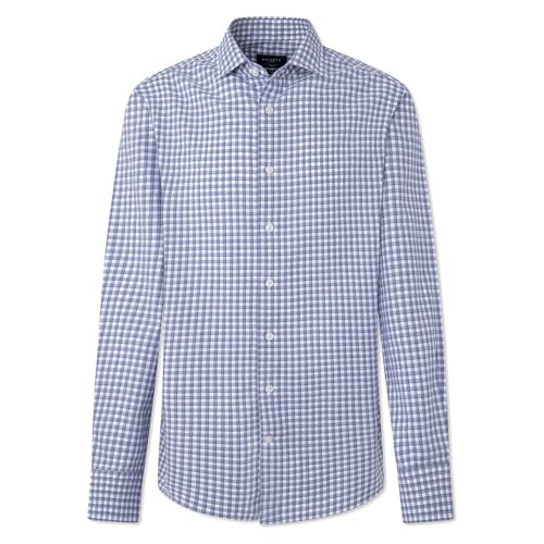 Chemise en coton tencel Hackett London, l'excellence des finitions pour homme