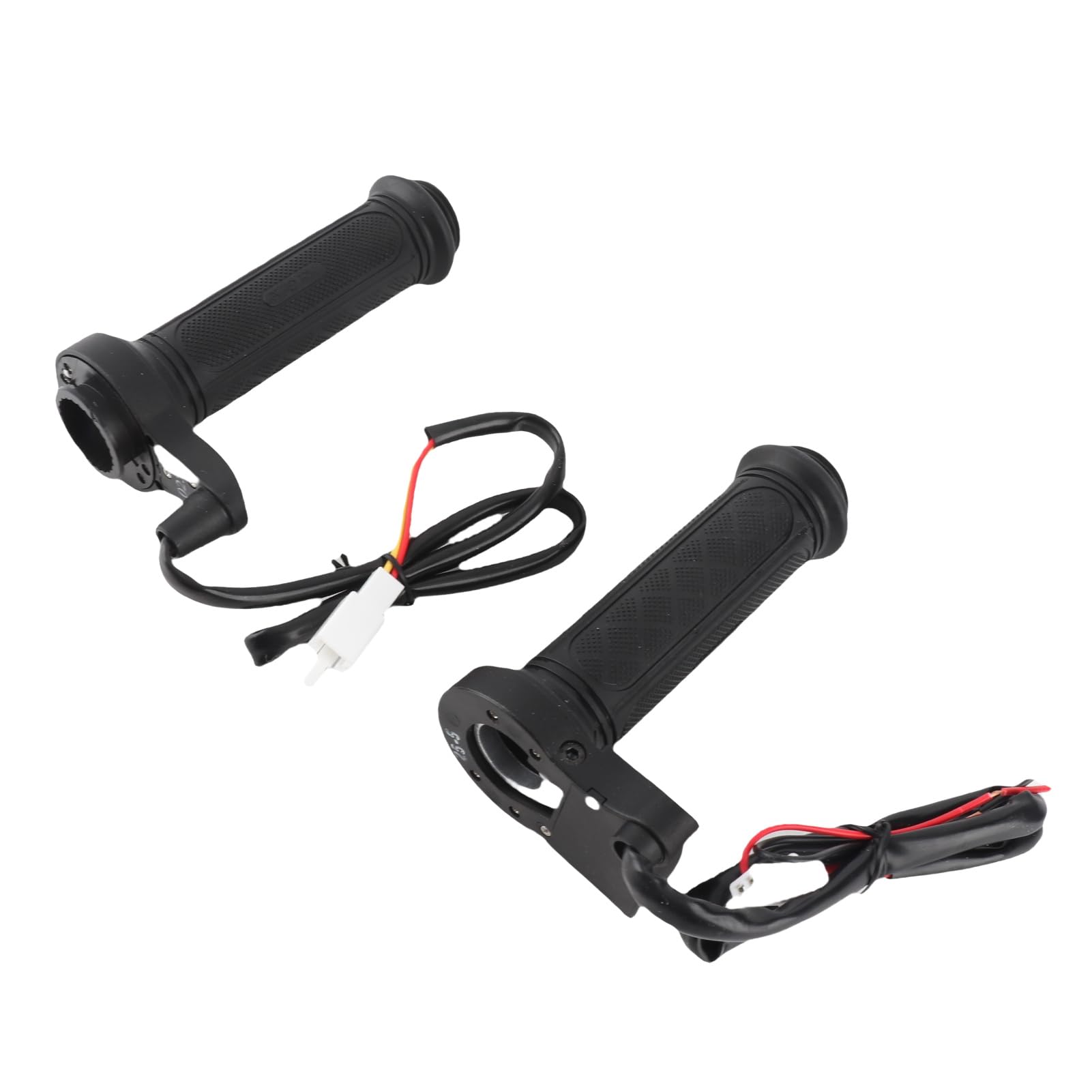 Manopole Moto, 1 Paio 22mm (7/8") Elettrico Riscaldato Caldo Manopole Manubrio per Moto/Bici/ATV, Plastica, Nero