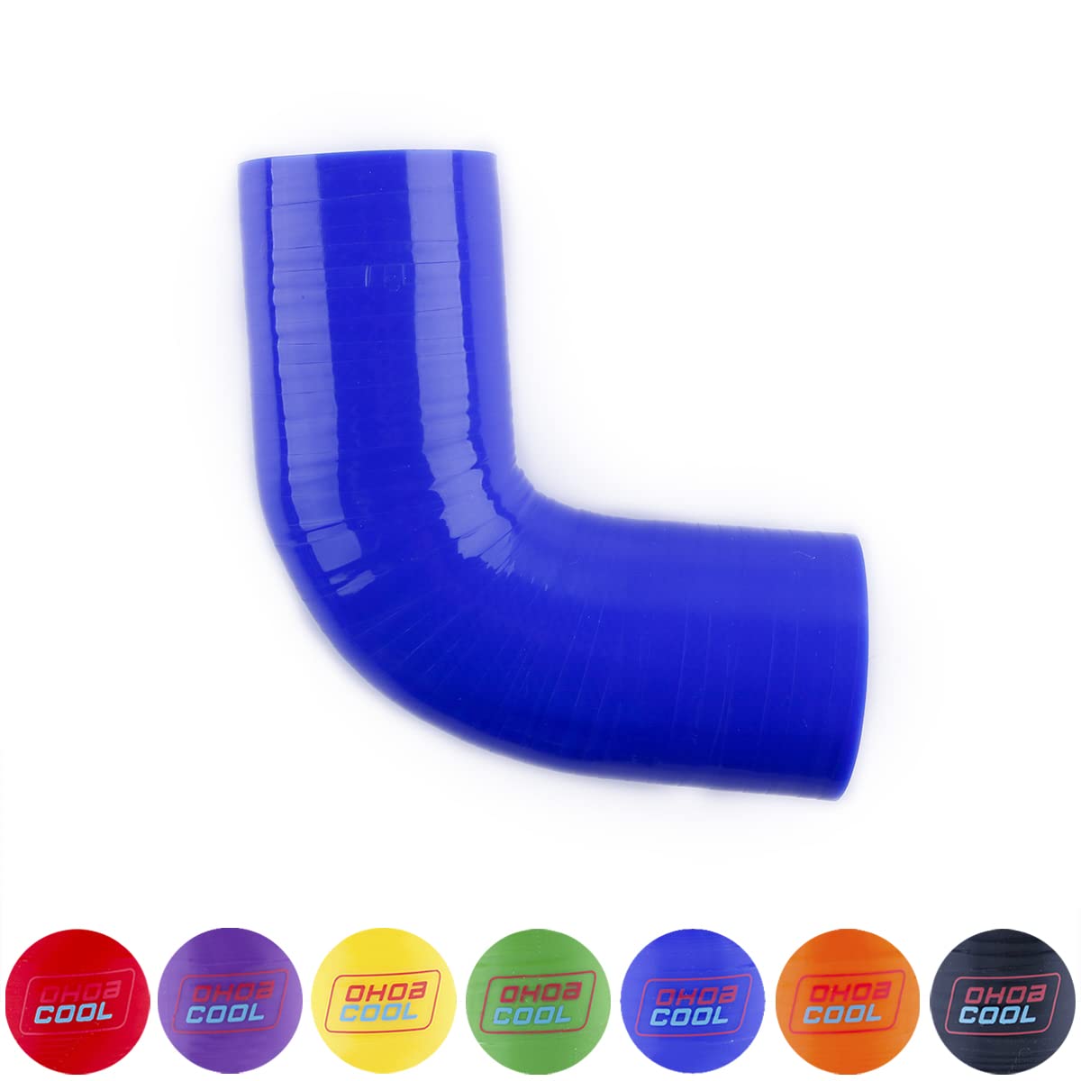 Kit de manguera de tubo turbo intercooler de silicona para Land Rover Freelander TD4 (azul)