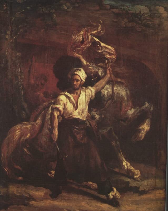 Image sur toile l'enseigne du forgeron Théodore Géricault pour habiller un grand mur nu