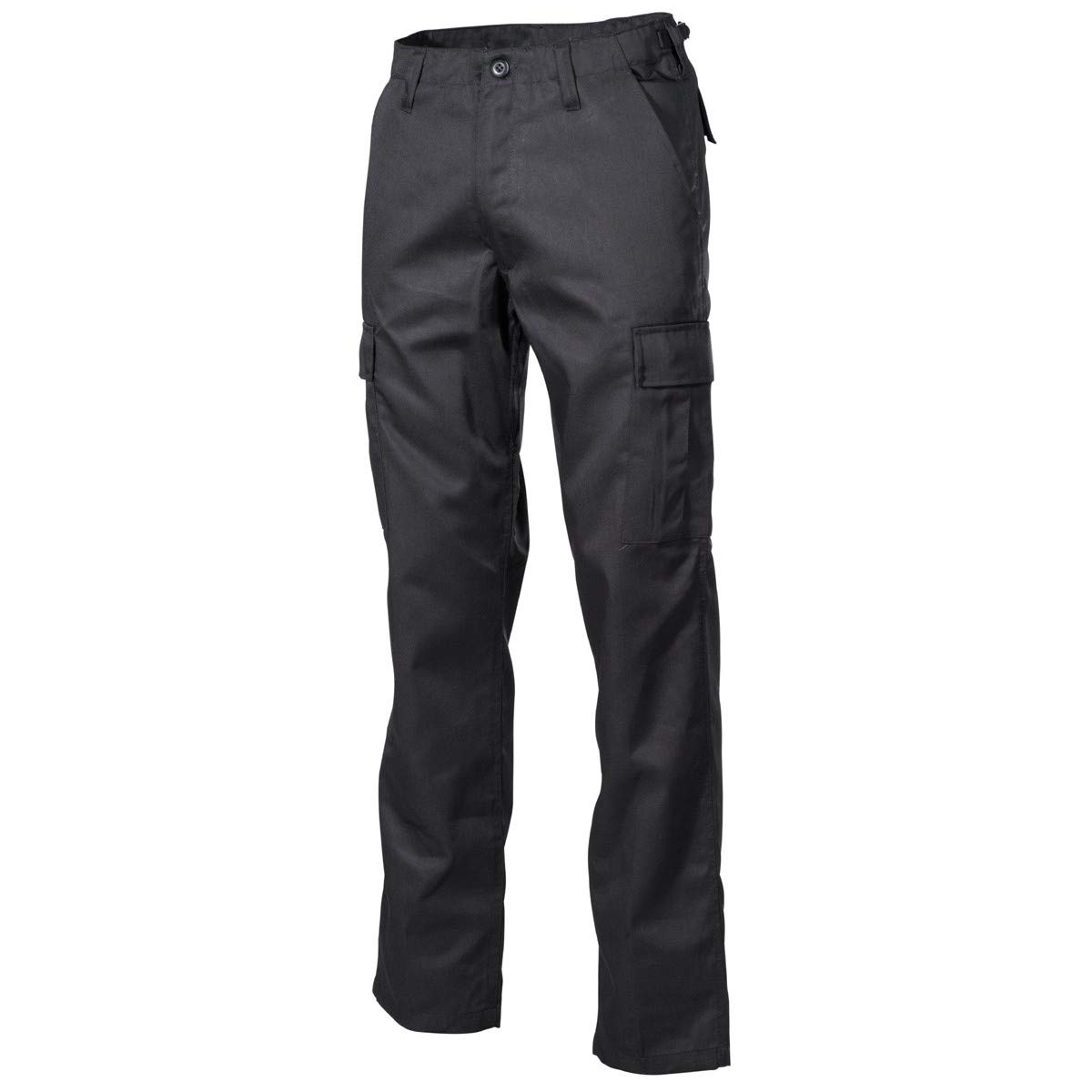 MFH Men's US BDU Combat Trousers Black Size L