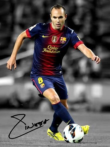 人気大割引 バルセロナ 公式サイン イニエスタ スポーツ選手 News Elegantsite Gr