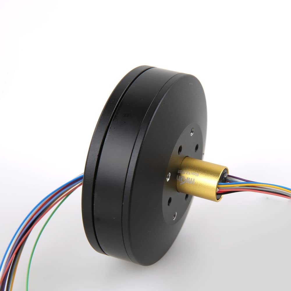 High Current Gimbal Slipring 12.5mm 12 Circuits 2A for Motor Hollow Shaft Gimbal Motors