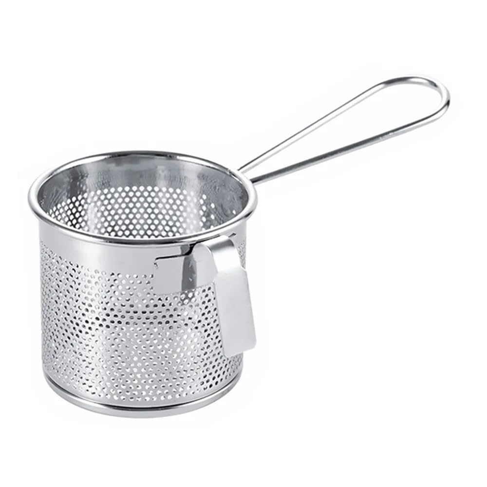 Panier à friture en inox pour éviter les frites grasses et molles