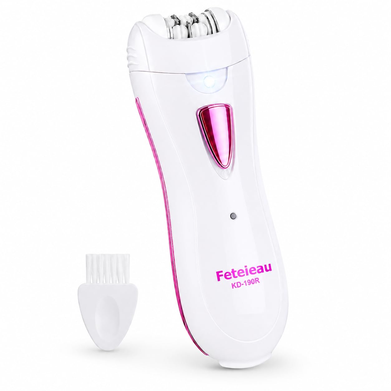Epilator Smooth Glide Epilator for Women Face RechargeableEpilator for Women FacialEpilator Hair Remover Smooth GlideEpilator for WomenFace Bikini Hair Removal Arms/Face/Peach Fuzz White Portable Lime Pink