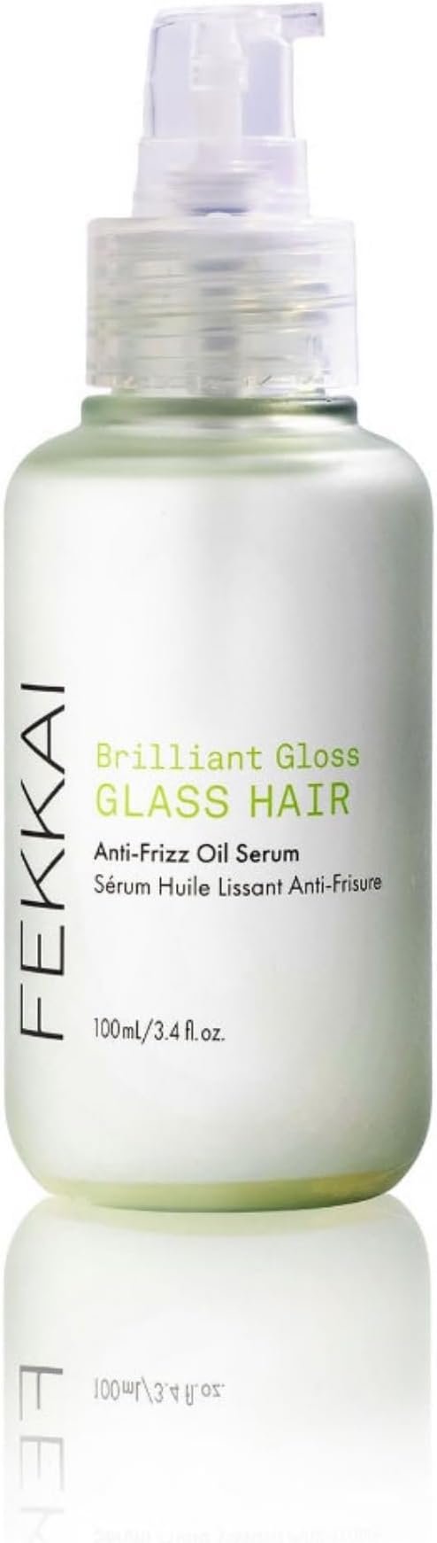 Brilliant Gloss Glass Hair Anti-Frizz Oil Serum - 3.4 oz - Shiny, Glossy, Hydration, and Heat Protection - Salon Grade, EWG Compliant, Vegan & Cruelty Free