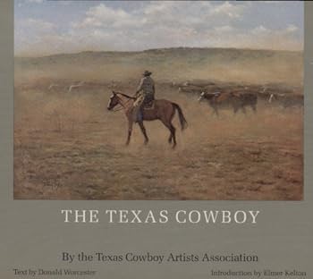 Hardcover The Texas Cowboy Book
