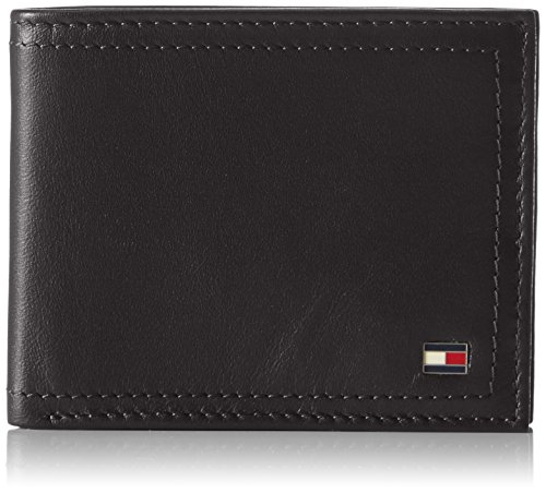 Tommy Hilfiger Harry Mini CC Wallet, Bolsa y Cartera para Hombre, Negro (Black), 2.5x8.5x10.7 cm (W x H x L)