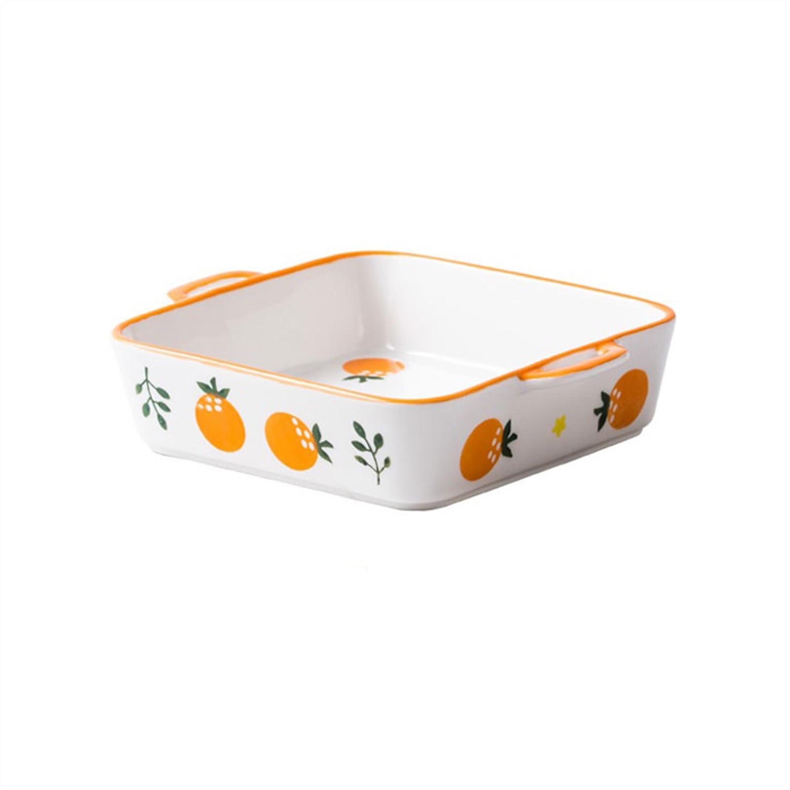 Accueil Plat de cuisson en céramique Four spécial Pain(Orange,800ml)