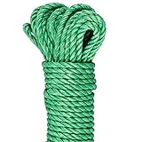 GardenMate Outdoor Seil 30 m lang 6mm dick aus 3 Polypropylene Strängen