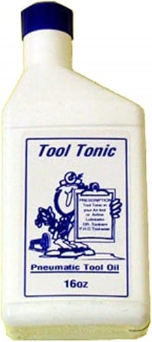 Contractor's Choice TT-16 Tool Tonic - Aceite para herramientas neumáticas prémium - Botella de 16 onzas
