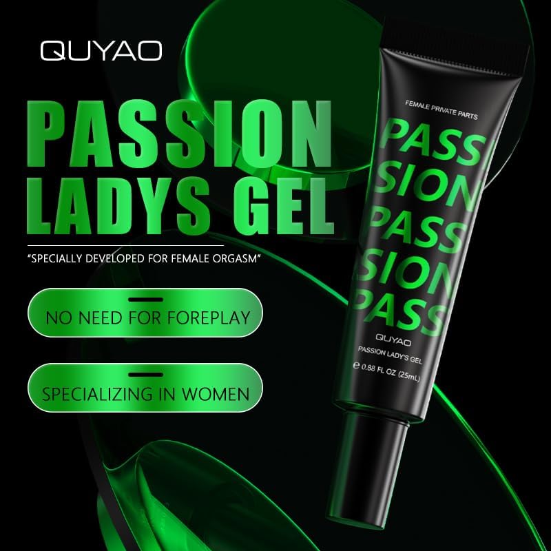 Passion Orgasm Gel Sexual,Long-Lasting Tingling Effect | Skin & Toy Safe | 25 ml (Women Lust Intense)