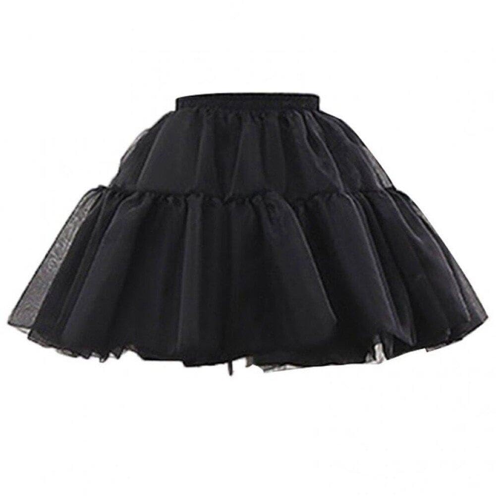 Gonne per Abito Lolita Sottoskirt Tulle Abito Sottovedina Cosplay Pettiskirt Gonna a Strati Gonna Bolle Femminile