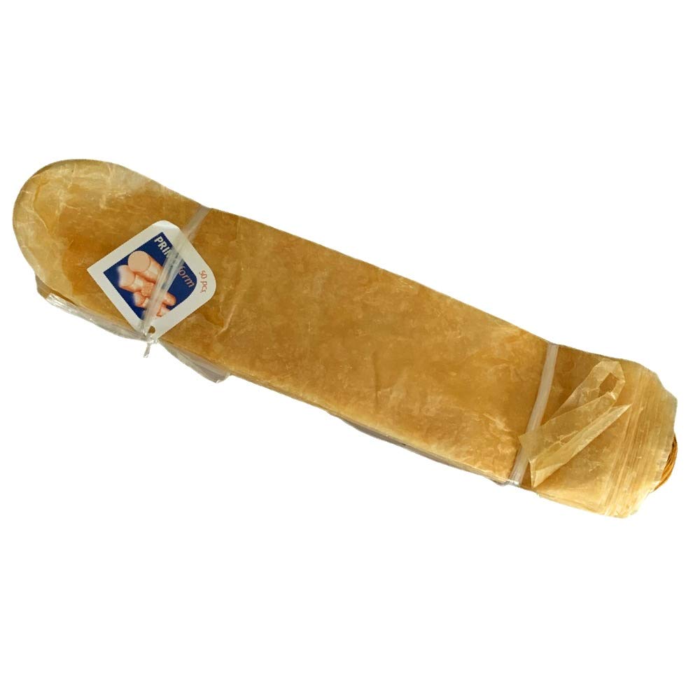 50 Stück Schweinedarm Getrocknet/Geklebt Kaliber 50/30 Für Rohwurst Naturdarm