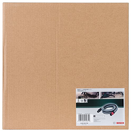 Bosch Home and Garden Flexibler antistatischer Schlauch für Staubsauger AdvancedVac 20 (2,2m Schlauchlänge, 35 mm Durchmesser), 2609256F30
