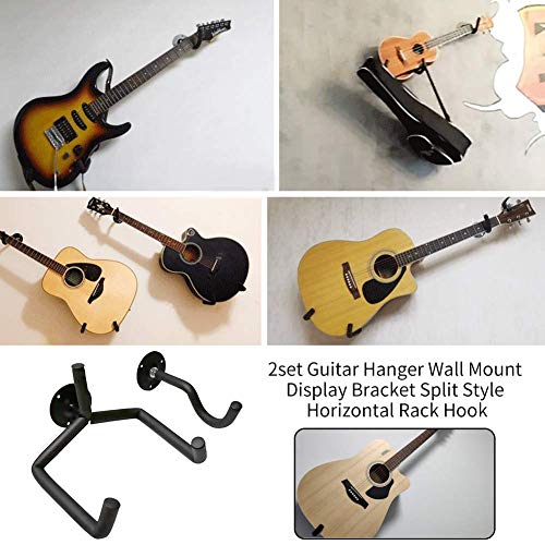 POHOVE Guitare Suspension, Guitare Support Mural Support, Guitare Crochet Mural, Noir Métal Support pour Acoustique Et… - Les Beatles, Paul McCartney, John Lennon, RIngo Starr, George Harrison POHOVE Guitare Suspension, Guitare Support Mural Support, Guitare Crochet Mural, Noir Métal Support pour Acoustique Et… – Image 5