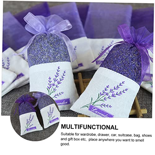 22 bolsas sachet de lavanda hechas a mano miniatura 4