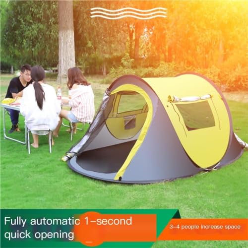 Carpa familiar ligera y espaciosa automática para camping miniatura 4