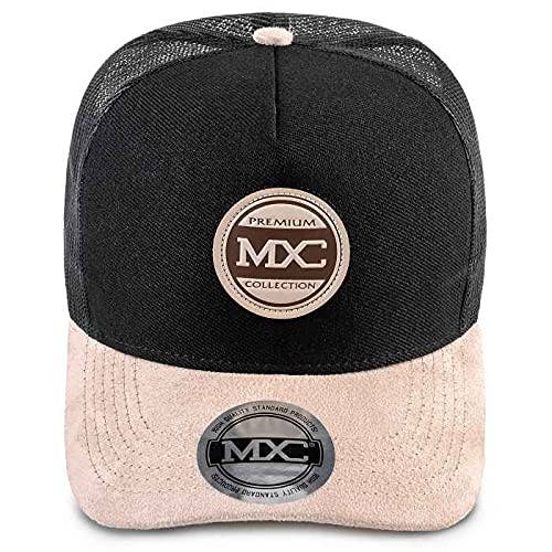 Kit 3 Bonés MXC BRASIL Aba Curva Snapback Básico Telinha Trucker Truck 03