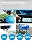 Dupla DuplaMatic I programmierbarer Futterautomat für Aquarien I Fischfutter-Spender für bis zu 6 Fütterungen pro Tag I 60 ml Kapazität I Aquarium-Futterspender
