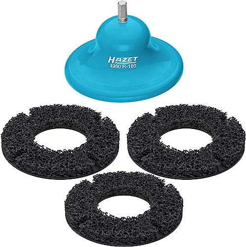 HAZET Wheel hub Grinder (11 mm Hexagonal Socket with 3 Attachment Surfaces for mounting, Low-wear) 4960 R-160/4